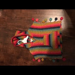 Mimi and Maggie poncho Sz 6